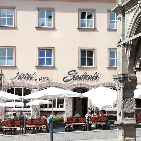 Stadtcafe Hotel Garni Hammelburg Exterior foto